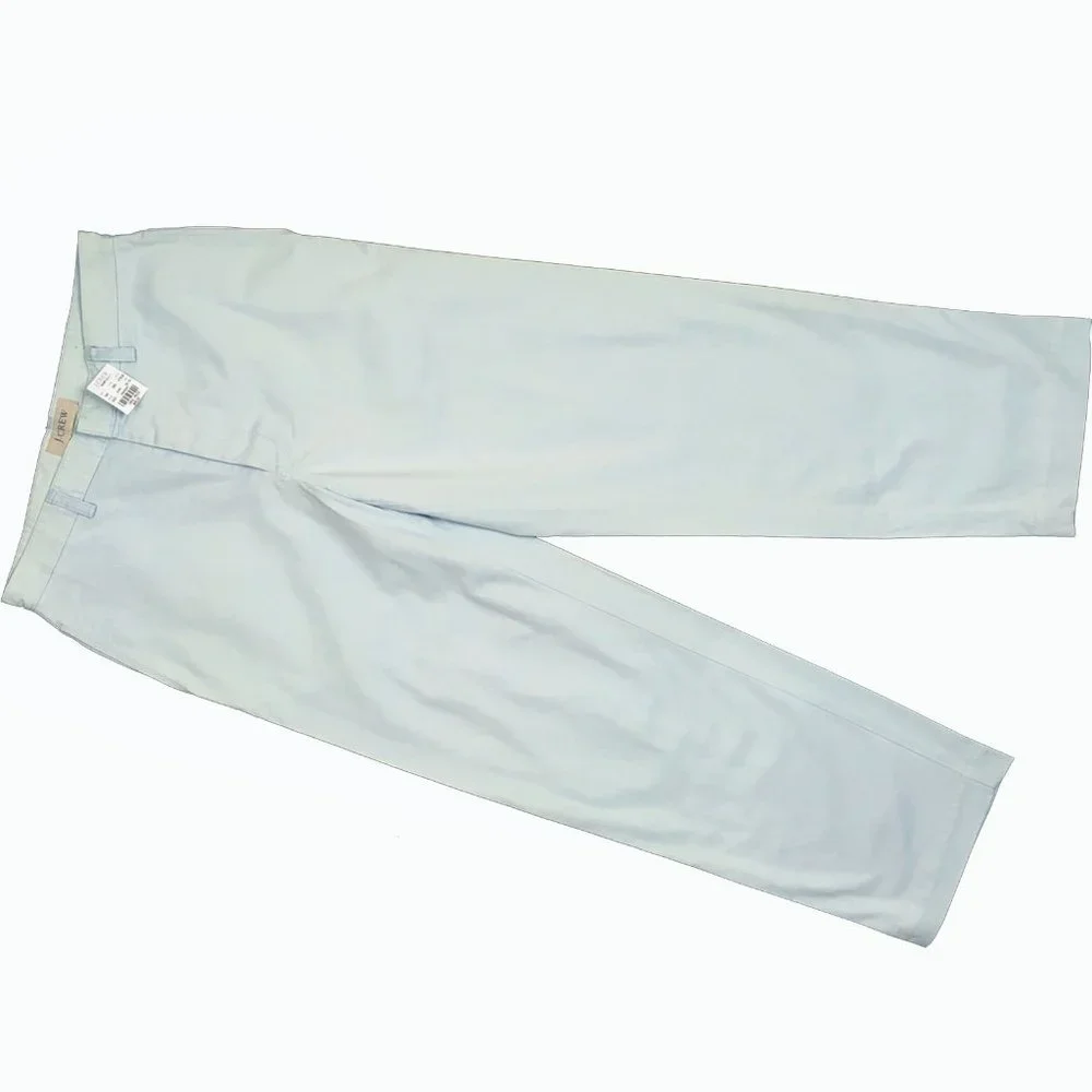 NEW Vintage J Crew Mens Chinos Pants! 32 34 36 Light Blue Wider Leg Inseam is 32